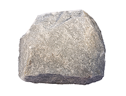 a rock