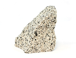 a rock